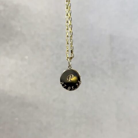 14 Ayar Altın Anne Kolye