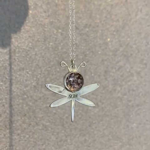 925 Ayar yusufçuk kolye